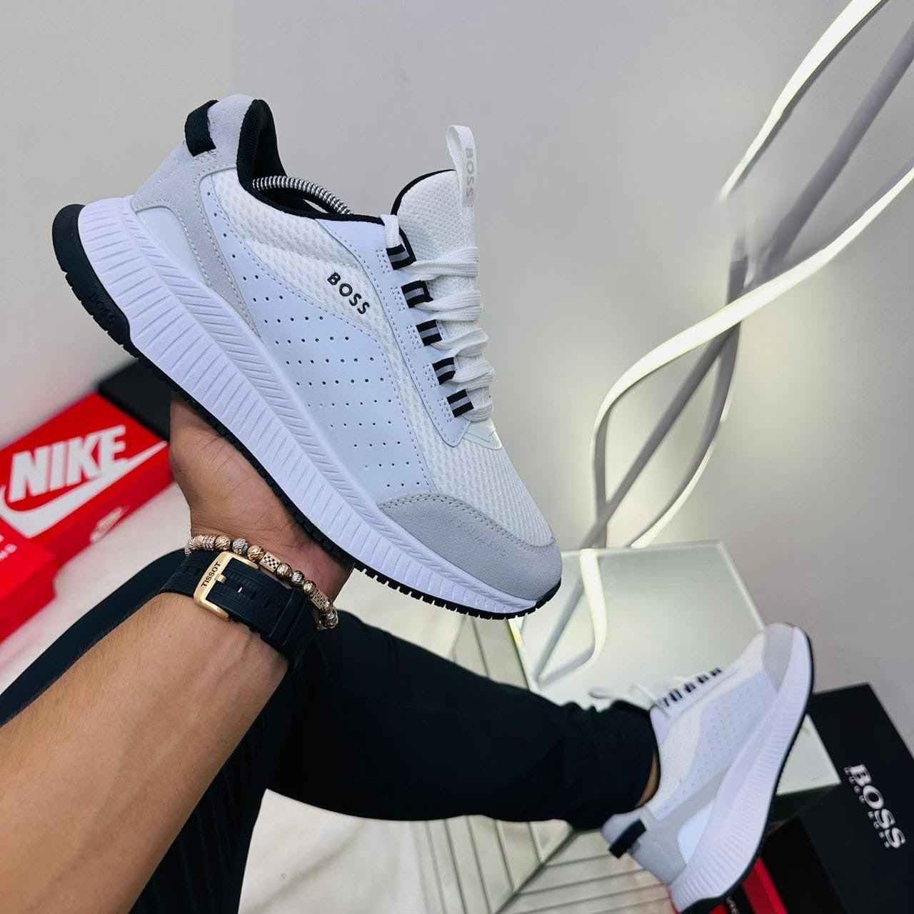 Tenis Hugo Boss Blanco Caballero - DOMINARE